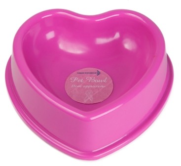 Breast Cancer charity pink heart pet bowl.jpg